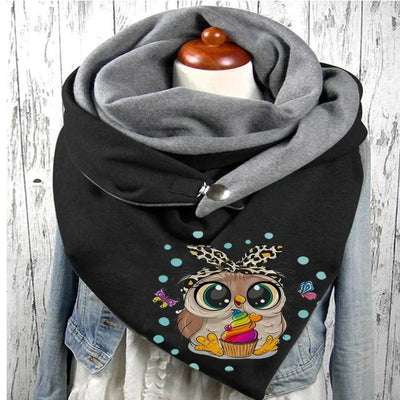 Super Soft & Stylish Owl Scarf